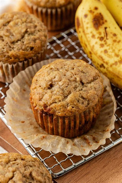 Healthy Banana Muffins
