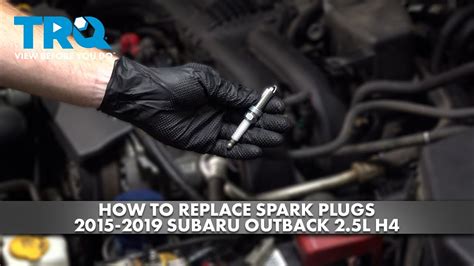 How Often To Change Spark Plugs Subaru Outback