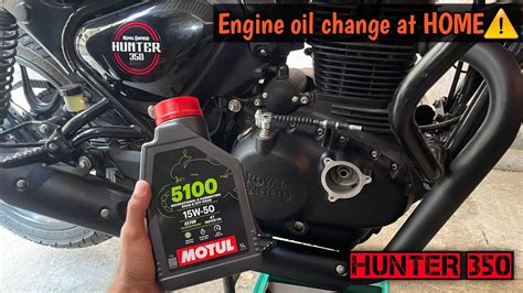 How To Change Hunter 350 Engine Oil: The Complete Diy Guide