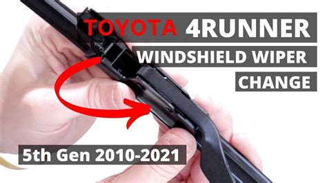 How To Change Wiper Blades Toyota 4Runner