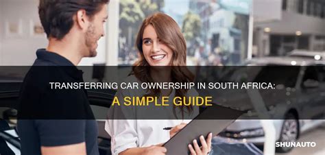 How To Transfer Car Ownership South Africa