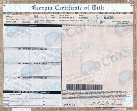How To Transfer Car Title In Ga