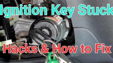 Kia Car Key Stuck In Ignition