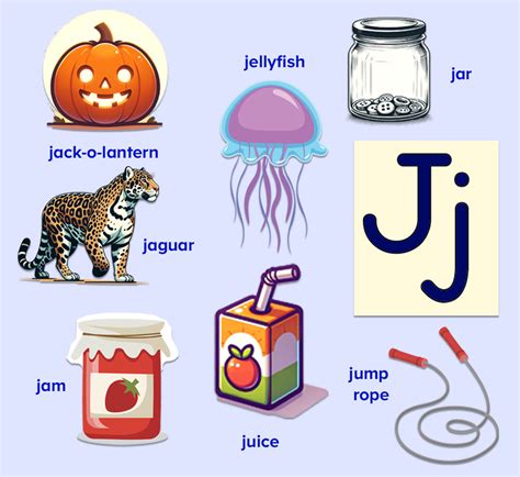 Letter J Words