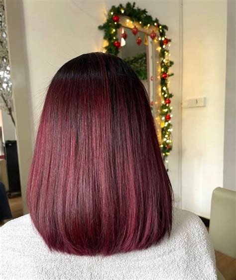 Maroon Red Hair