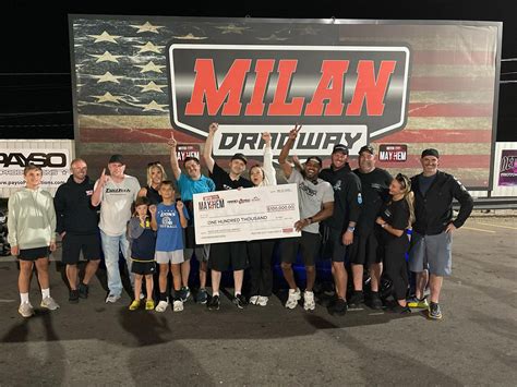 Milan Dragway Michigan