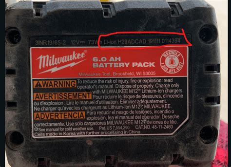 Milwaukee Battery Warranty