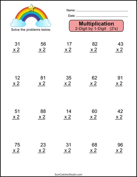 Multiplication Worksheets Pdf