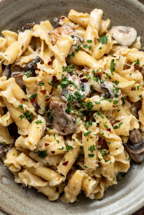 Mushroom Alfredo Sauce