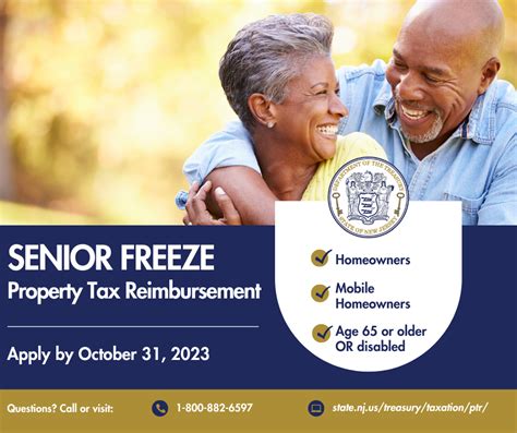 Nj Senior Tax Freeze
