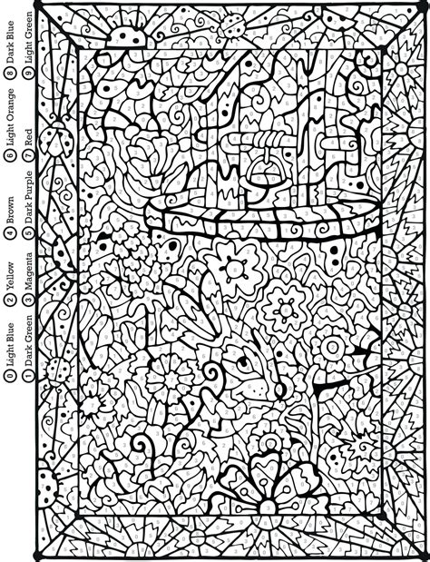 Number Coloring Books