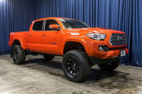 Orange Toyota Tacoma