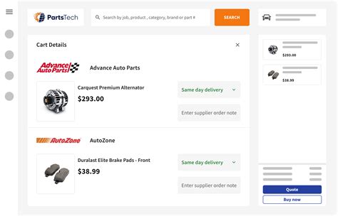 Parts Tech Login