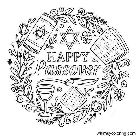Passover Coloring Pages