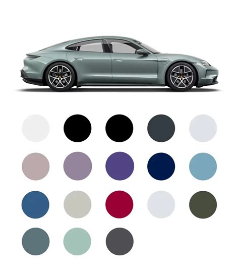 Porsche Colors