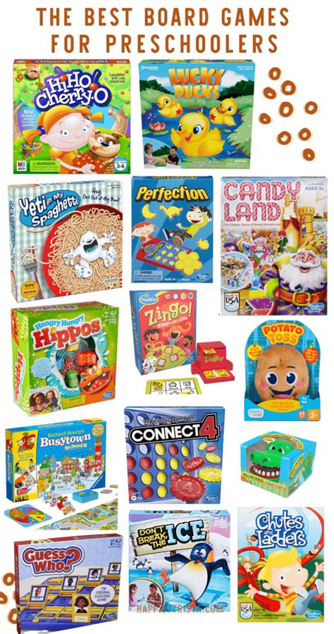 Preschool Board Games