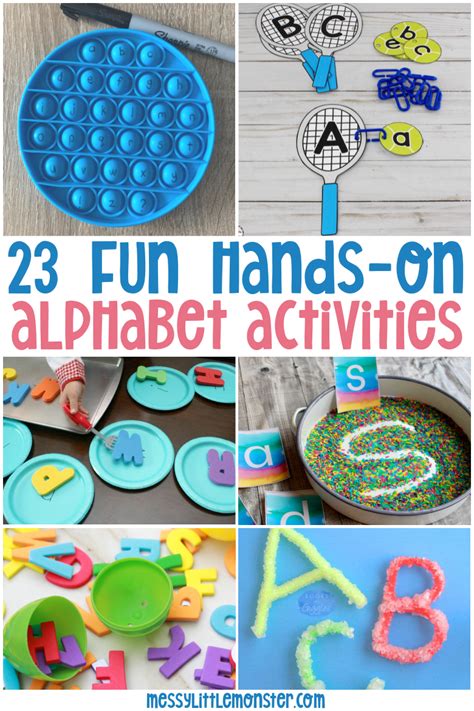 Preschool Letter Activities