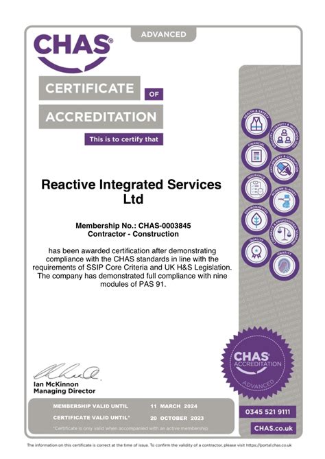Reactive Integrated Services
