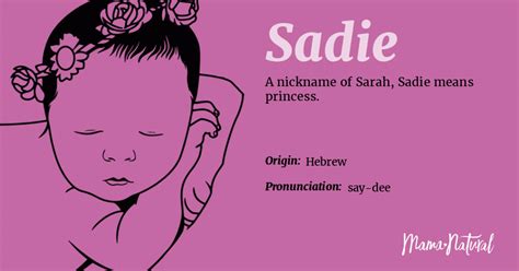 Sadie Name Meaning