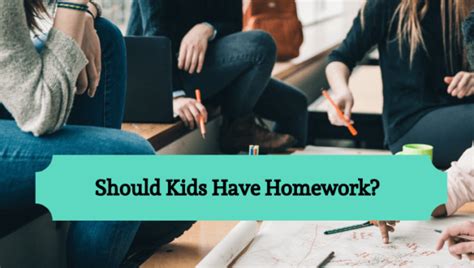 Should Kids Have Homework