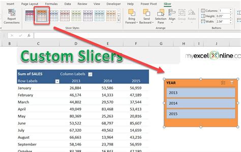 Slicer In Excel