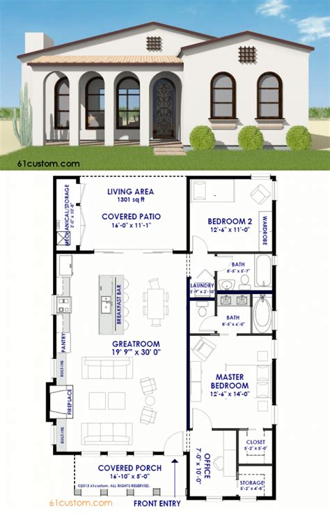 Spanish House Plans