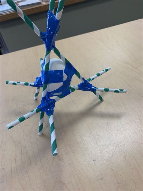 Straw Egg Drop