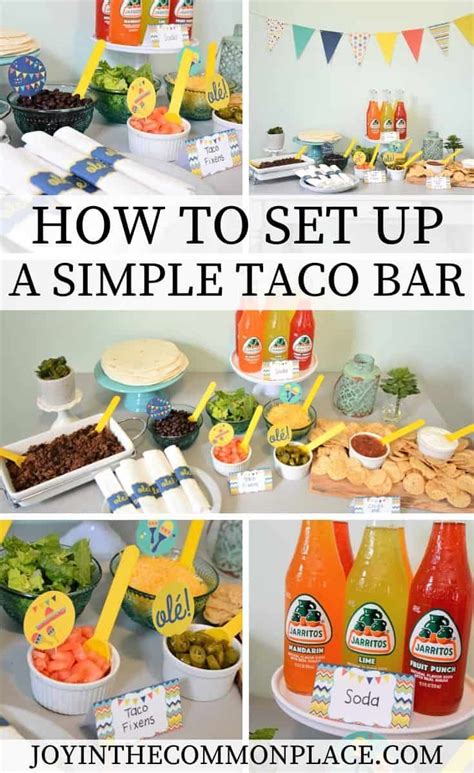 Taco Bar Party Ideas