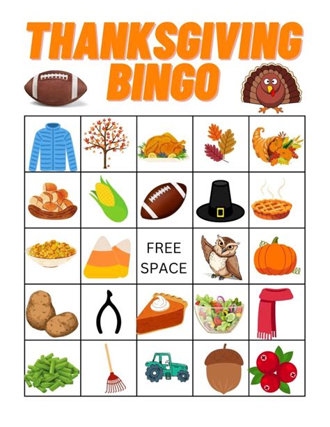 Thanksgiving Bingo Boards