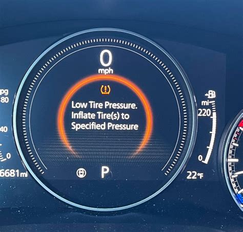 Tire Pressure Warning Light