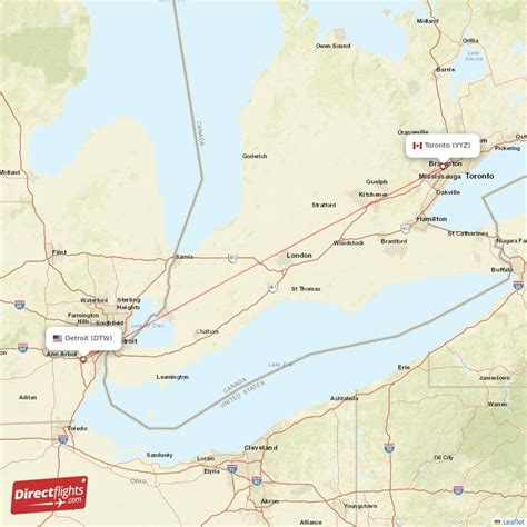 Toronto To Detroit