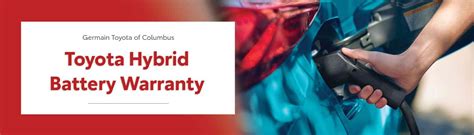 Toyota Hybrid Battery Warranty