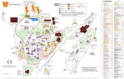 Western Michigan University Map