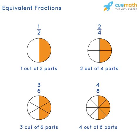What Is Equivalent 1/2
