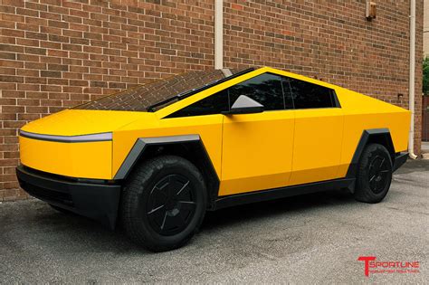 Yellow Cybertruck