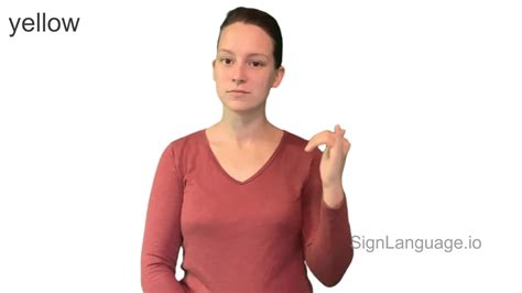 Yellow In Asl